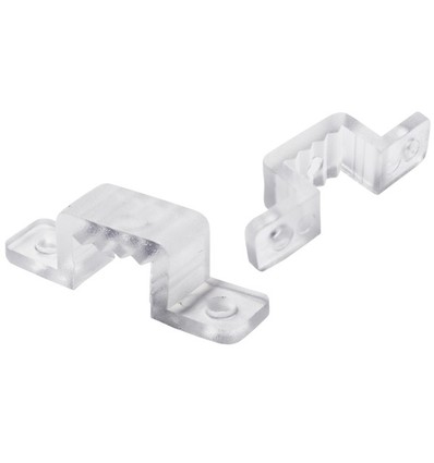 20 Stück breite Montageclips - für Typ Y und RGB 230V LED-Streifen