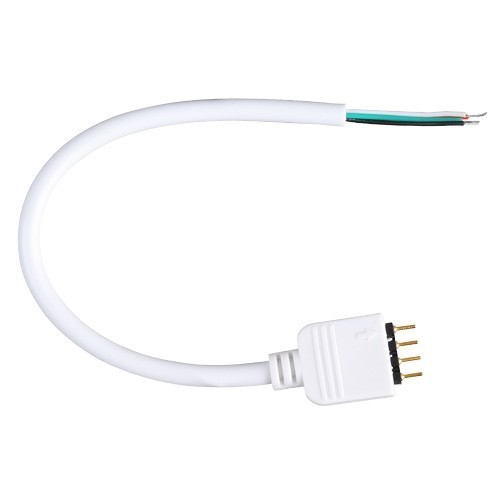 Flexibler RGB-Stecker für RGB LED-Streifen - 4-polig, 12V / 24V
