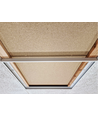 Aufbau Troldtekt-Rahmen 60x60 - Für LED-Panel, passend für Troldtekt ohne Anpassung, weiße Kante