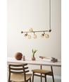 Halo Design - Atom Langtisch Mini Oxid mit 6 Gläsern 6XG9