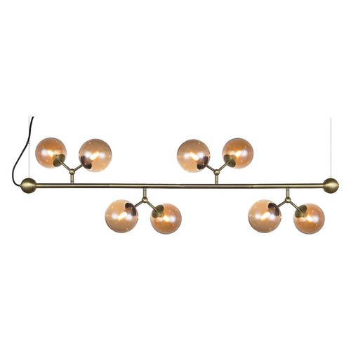 Halo Design - Atom Langtisch Oxid mit 8 Gläsern 8XG9