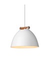 Halo Design - ÅRHUS Pendelleuchte Ø24cm E27, Weiß / Holz