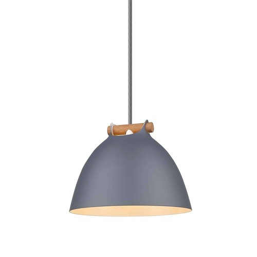 Halo Design - ÅRHUS Pendelleuchte Ø18cm G9, Grau / Holz