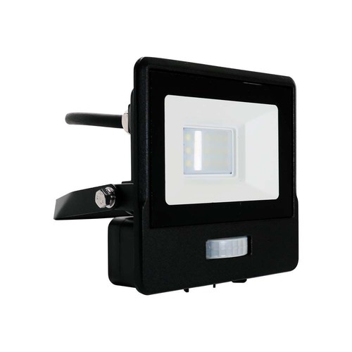 10W LED-Flutlicht - IP65, mit Sensor, Samsung LED-Chip