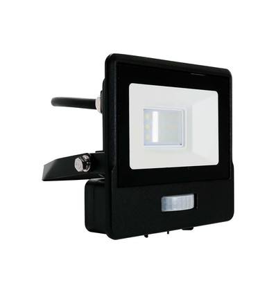 10W LED-Flutlicht - IP65, mit Sensor, Samsung LED-Chip