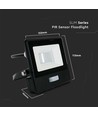 10W LED-Flutlicht - IP65, mit Sensor, Samsung LED-Chip