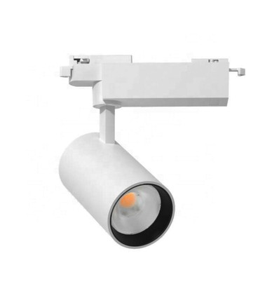 28W 1-Phasen RA90 Schienenstrahler - 175 lm/W, Weiß, 1F3W