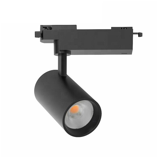 28W 1-Phasen RA90 Schienenstrahler - 175 lm/W, Schwarz, 1F3W