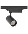 28W 1-Phasen RA90 Schienenstrahler - 175 lm/W, Schwarz, 1F3W