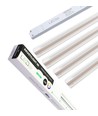 Troldtekt LED-Schienenset 4x120 cm - Versenkt, Akustilight inkl. Kabel und Driver