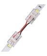 Schlanker Verbinder mit Kabel für LED-Streifen - 8mm, einfarbig, IP20, 5V-24V