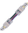 Schlanker Verbinder mit Kabel für LED-Streifen - 10mm, RGBW, IP20, 5V-24V