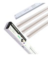 Troldtekt LED dimmbares Schienenset 3x60 cm - Flächenbündig, Triac-dimmbar, Akustilight inkl. Kabel und Treiber