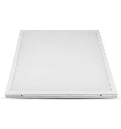60x60 LED-Panel im Rahmen, 40W - Eingebaut in weißem Rahmen, zur Direktmontage