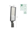 Spectrum 100W LED Straßenlampe - Ø60mm, IP66, 152lm/W
