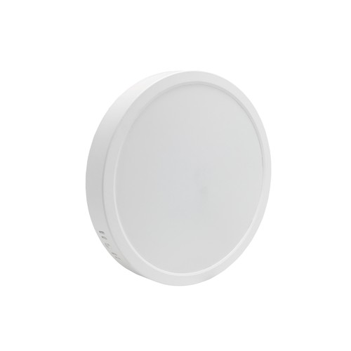 24W LED Deckenleuchte - Ø29cm, Höhe: 3,8cm, weißer Rand