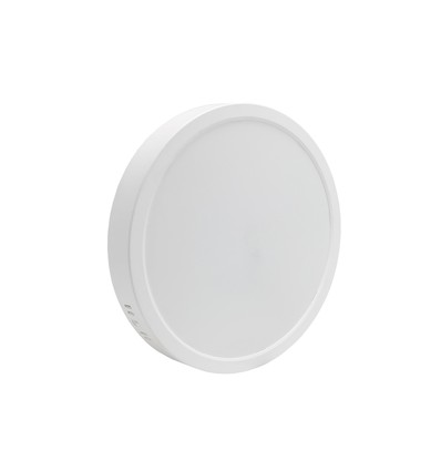 24W LED Deckenleuchte - Ø29cm, Höhe: 3,8cm, weißer Rand