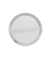 24W LED Deckenleuchte - Ø29cm, Höhe: 3,8cm, weißer Rand