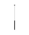 CHLOE Slim GU11/MR11 Pendelfassung 250V IP20 40x500+1m Kabel, Schwarz, Einstellbarer Abstrahlwinkel, Ohne Leuchtmittel