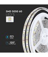RGB+WW Set: 5m LED-Streifen, 60 LEDs, 10,8W, Controller und Transformator