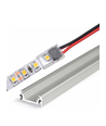 Verbinder für 8mm LED-Streifen für lose Kabel - Dünn, IP20, für einfarbige Streifen, für Aluprofile