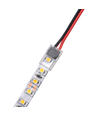 Verbinder für 8mm LED-Streifen für lose Kabel - Dünn, IP20, für einfarbige Streifen, für Aluprofile