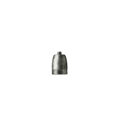 Porzellanfassung, E27, Nielsen Light - galvanisiert