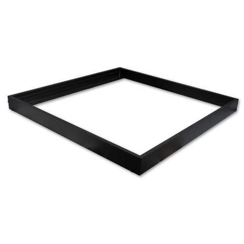 Schwarzer Rahmen zur Aufputzmontage von 60x60 LED-Panels