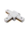 Outlet: 1-Phasen-Schiene 230V, T-Verbinder Weiß