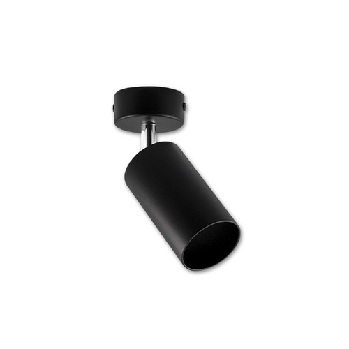 LED-Spotlampe für GU10-Glühbirne, schwarz, Bardo