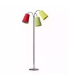 E14 Salsa Stehlampe von Nielsen Light in Rot, Gelb und Grün