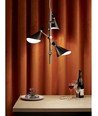 Deckenleuchte CORNER, G9, Nielsen Light - Chrom/Schwarz