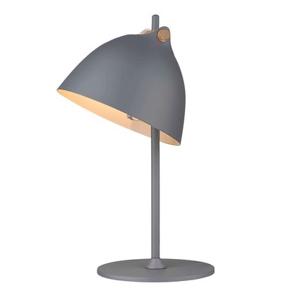 Halo Design - ÅRHUS Tischlampe Ø18, Grau/Holz