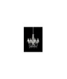 IMPERIAL LED Kronleuchter, 8 Arme, E14, Nielsen Light - Glas/Metall