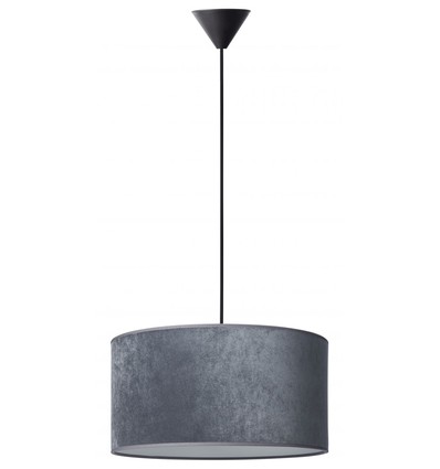 MILANO Pendelleuchte, E27, Ø40, Nielsen Light - grau/schwarz