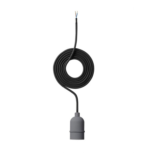 P3 Fassungsset, E27, Nielsen Light - grau