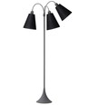 E27 TRAFIK Stehlampe, Nielsen Light - Grau - Schwarz