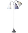 E27 TRAFIK Stehlampe, Nielsen Light - Grau - Dalablau, Türkis, Hellblau