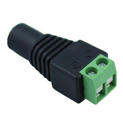 DC-Buchse - Mit Schraubklemmen, 12V (Max 60W), 24V (Max 120W)