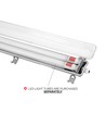 120cm Limea T8 LED-Armatur, durchverdrahtet - Für 2x 120cm LED-Röhren, IP65 wasserdicht