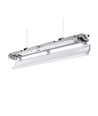150cm Wannenleuchte + 2 Stk. 24W T8 LED Röhren - IP65, durchverdrahtet