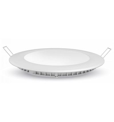 12W Ø17cm LED Einbaupanel - Ausschnitt: Ø15,5 cm, Maße: Ø17 cm