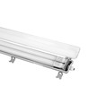 120cm Leuchte + 2x LED-Röhre T8 - IP65, durchverdrahtet