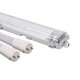 150cm Wannenleuchte + 2x LED Röhre T8 - IP65, durchverdrahtet