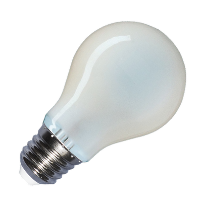 E27 8W LED-Lampe - Kohlefaden, mattiert, A67
