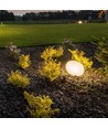 V-Tac RGB LED Stein - Wiederaufladbar, mit Fernbedienung, 33x25x17 cm