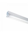 60cm T8 LED-Lichtleiste - Für 2x 60cm LED-Röhren, IP20 Innenbereich
