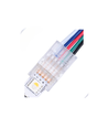 LED-Streifen Verbinder für lose Kabel - 10mm, RGBW, IP20, 5V-24V