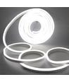 8x16 Kaltweiß Neon Flex LED 8W pro Meter - 24V DC, IP67
