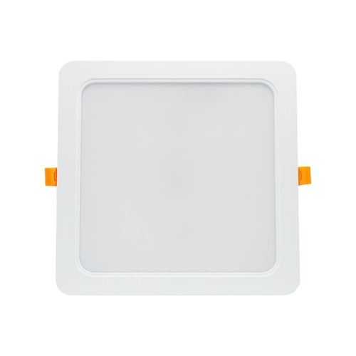 24W 22 x 22 cm LED Einbaupanel - IP54 Außenbereich, Ausschnitt: 19,5 x 19,5 cm, Maße: 22 x 22 cm
